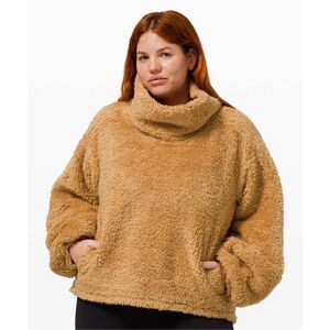 Womens Lululemon Warm Restore Sherpa Pullover